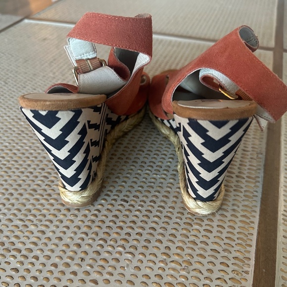 Anthropologie Bibi Lou wedge shoes size 39 - Picture 4 of 8